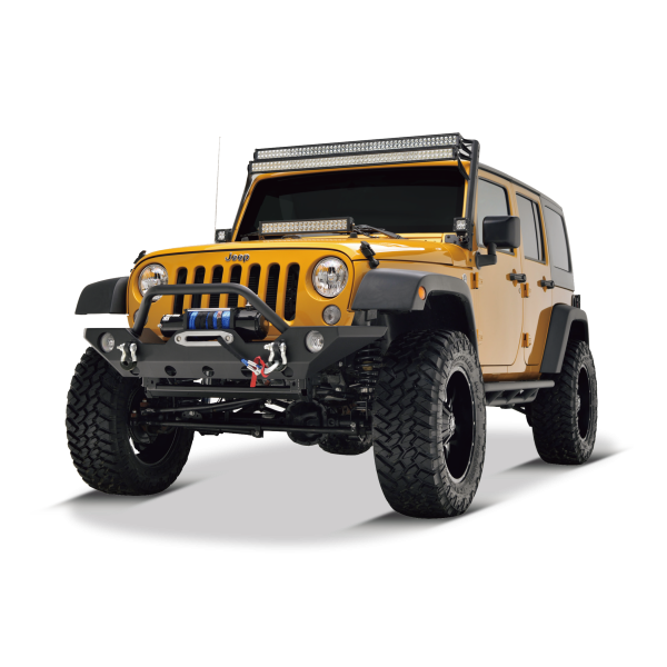 Jeep Wrangler JK/JL,Gladiator JT – Mid-Width Front Bumper with OE Fog Light Provision