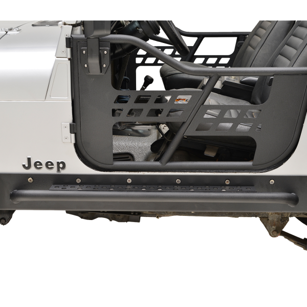 Jeep Wrangler CJ – Rocker Guard with Step Board (Fitment Note: Fits 76-86 CJ7 Only.)